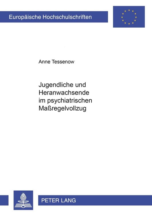 Produktbild: Jugendliche und Heranwachsende im psychiatrischen Maßregelvollzug