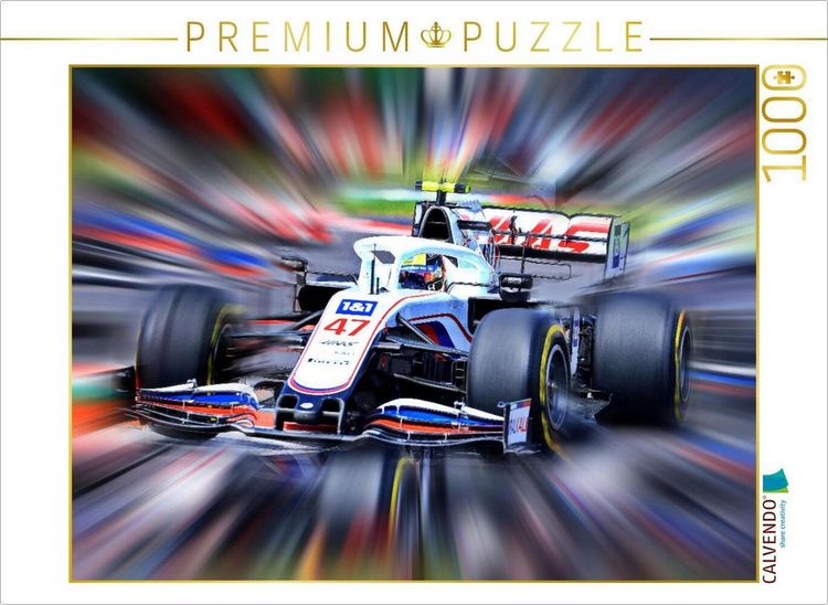 Produktbild: CALVENDO Puzzle Ein Motiv aus dem Kalender Vollgas in der Formel 1 | 1000 Teile Lege-Gr&ouml;&szlig;e 64x48cm Foto-Puzzle f&uuml;r gl&uuml;ckliche Stunden
