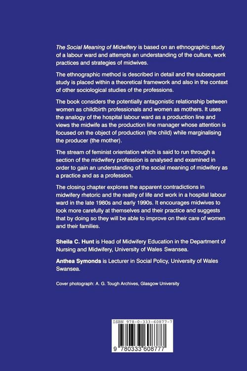 Produktbild: The Social Meaning of Midwifery
