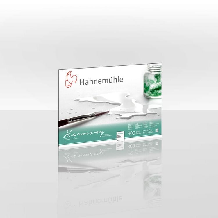 Produktbild: Hahnem&uuml;hle Papier Harmony Watercolour, DIN A 4, 300 g/m&sup2;