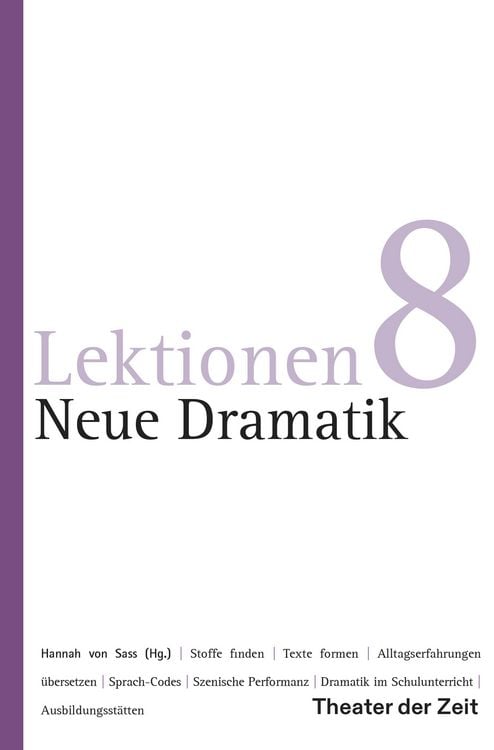 Bild vom Artikel Neue Dramatik vom Autor Hannah Sass