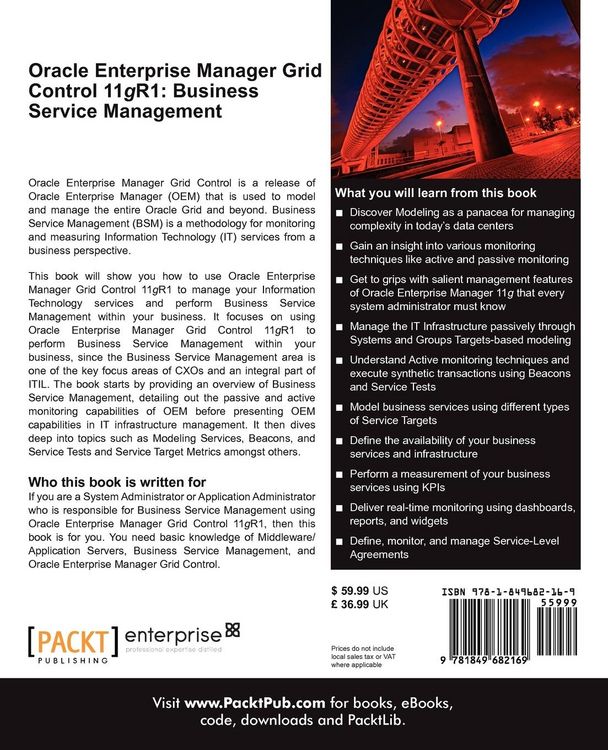 Produktbild: Oracle Enterprise Manager Grid Control 11g R1