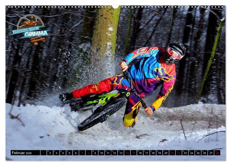 Produktbild: Freeride Life (Wandkalender 2026 DIN A2 quer), CALVENDO Monatskalender