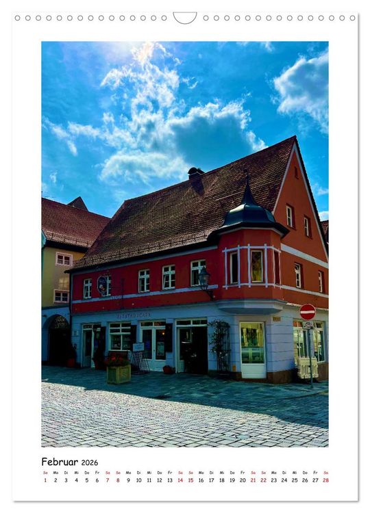 Produktbild: Das bayerische Friedberg (Wandkalender 2026 DIN A3 hoch), CALVENDO Monatskalender