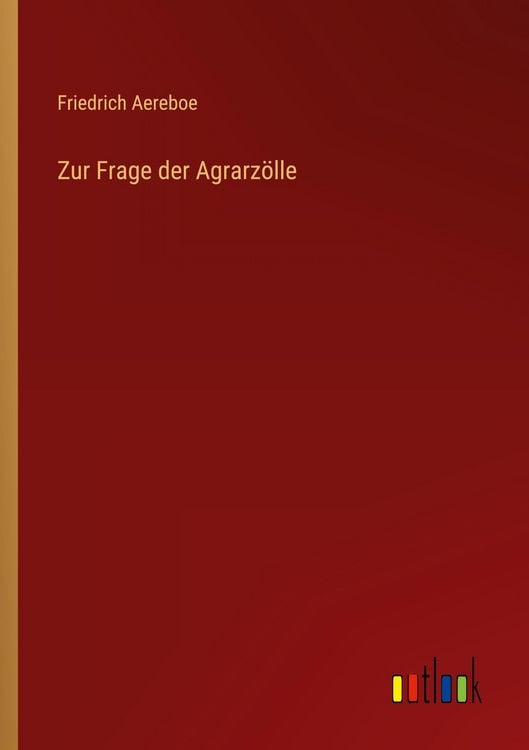 Produktbild: Zur Frage der Agrarz&ouml;lle