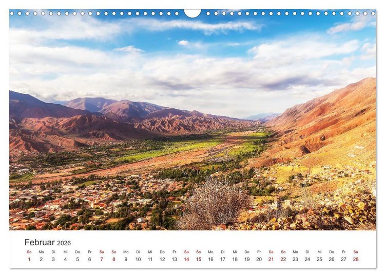 Produktbild: Argentinien - vielseitig und kontrastreich (Wandkalender 2026 DIN A3 quer), CALVENDO Monatskalender