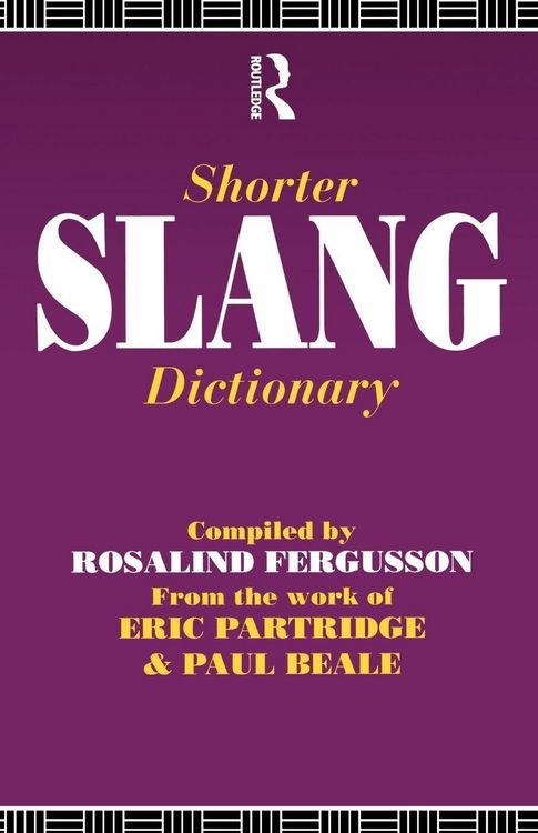 Produktbild: Shorter Slang Dictionary