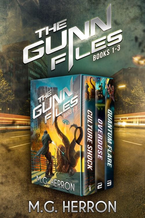 Produktbild: The Gunn Files (Books 1-3): A Bounty Hunter Sci-Fi Mystery Box Set