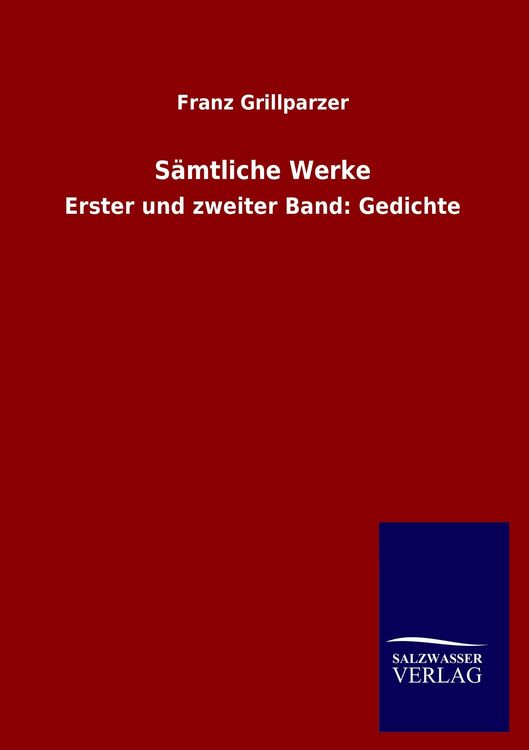 Produktbild: S&auml;mtliche Werke