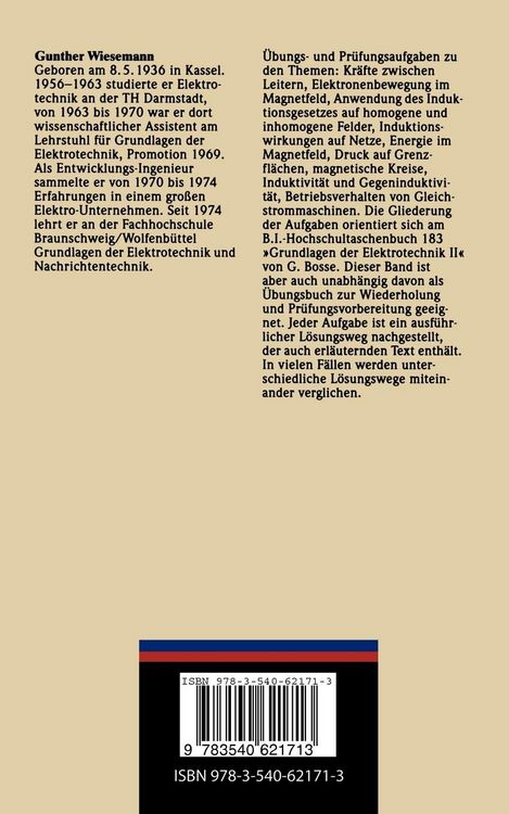 Produktbild: &Uuml;bungen in Grundlagen der Elektrotechnik II