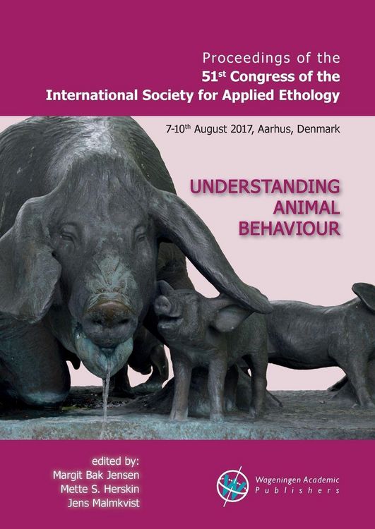 Produktbild: Proceedings of the 51st Congress of the International Society for Applied Ethology