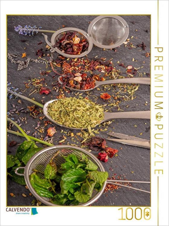 Produktbild: CALVENDO Puzzle Ein Motiv aus dem Kalender Mein Genuss Teemomente | 1000 Teile Lege-Gr&ouml;&szlig;e 64x48cm Foto-Puzzle f&uuml;r gl&uuml;ckliche Stunden