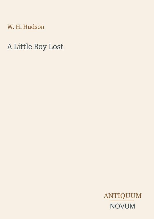 Produktbild: A Little Boy Lost