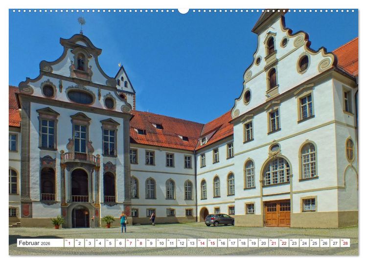 Produktbild: F&uuml;ssen im Allg&auml;u &ndash; Hier genie&szlig;t die Seele eine romantische Zeit (hochwertiger Premium Wandkalender 2026 DIN A2 quer), Kunstdruck in Hochglanz