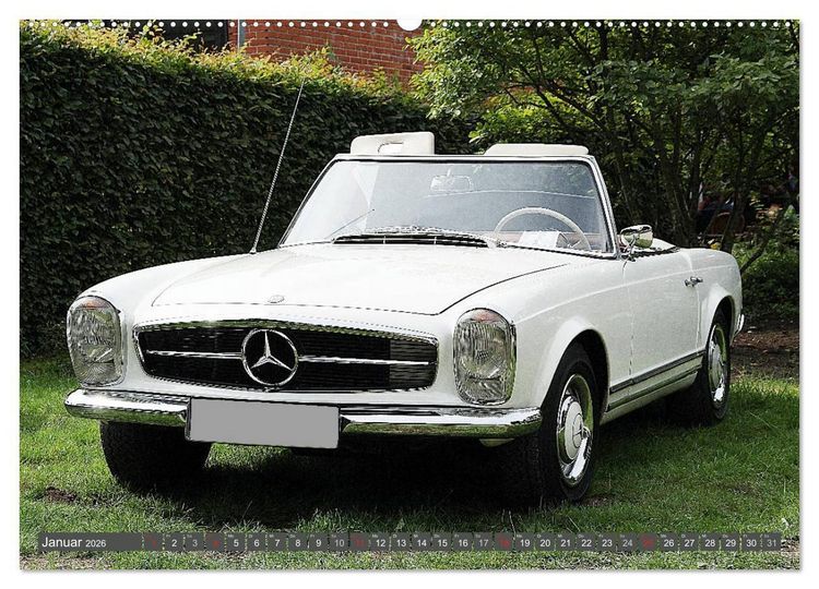 Produktbild: Mercedes Benz - Edle Sch&auml;tzchen (Wandkalender 2026 DIN A2 quer), CALVENDO Monatskalender