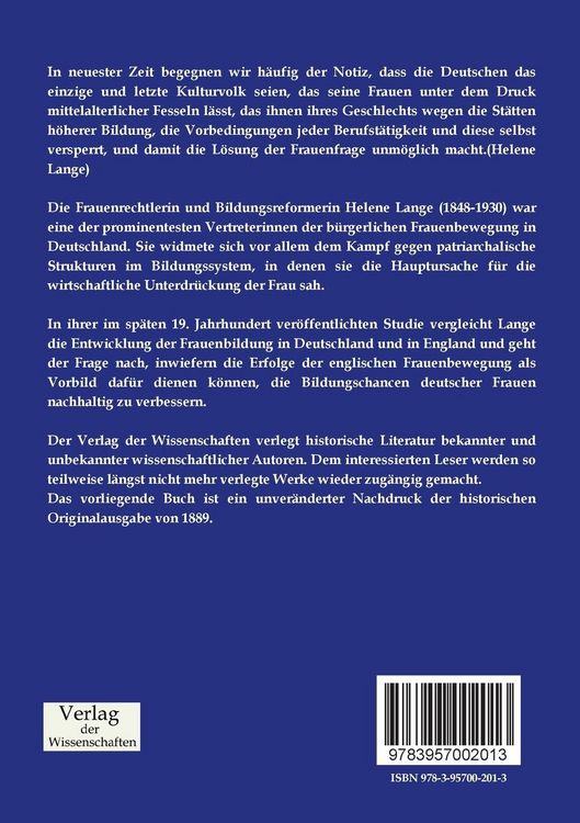 Produktbild: Frauenbildung