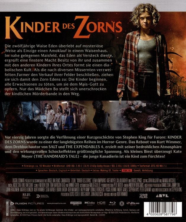 Produktbild: Kinder des Zorns (Stephen King) [4K Ultra HD] (+ Blu-ray)