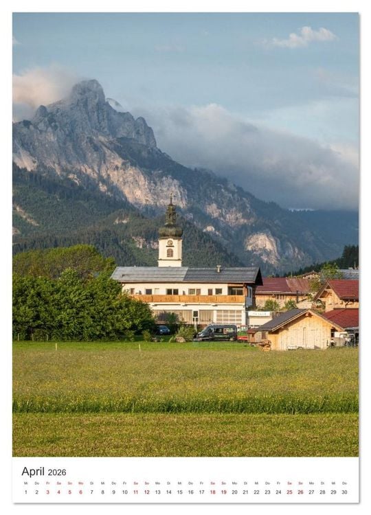 Produktbild: Bergsommer im Tannheimer Tal (hochwertiger Premium Wandkalender 2026 DIN A2 hoch), Kunstdruck in Hochglanz