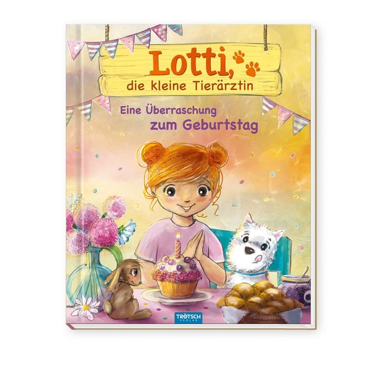Produktbild: TR&Ouml;TSCH - Geschichtenbuch Lotti, die kleine Tier&auml;rztin - Eine &Uuml;berraschung zum Geburtstag