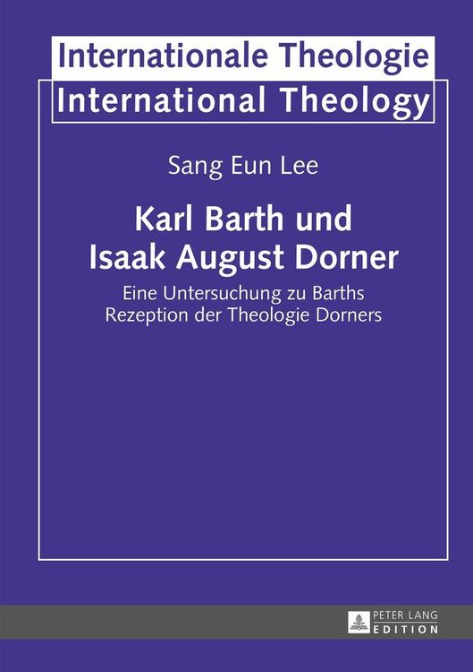 Produktbild: Karl Barth und Isaak August Dorner