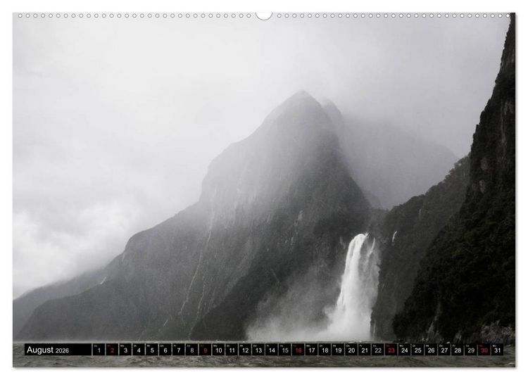 Produktbild: Neuseeland - Attraktiver S&uuml;den (Wandkalender 2026 DIN A2 quer), CALVENDO Monatskalender