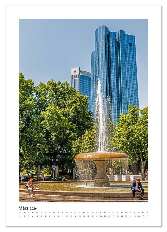 Produktbild: Frankfurt Vertikal Michael Jaster (Wandkalender 2026 DIN A3 hoch), CALVENDO Monatskalender