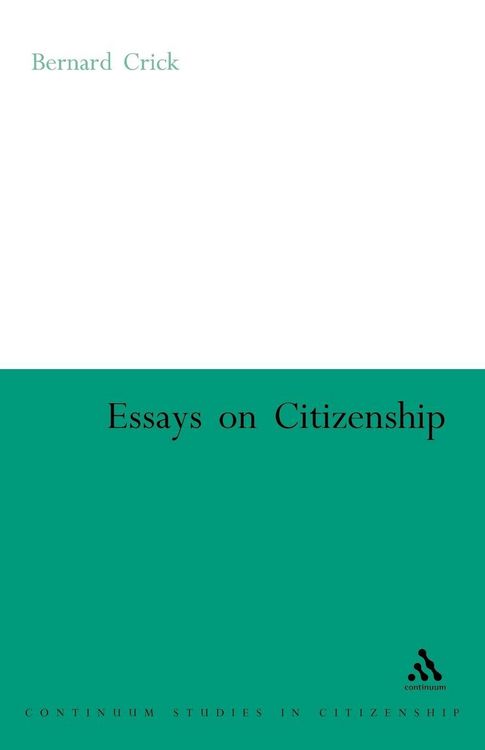 Produktbild: Essays on Citizenship
