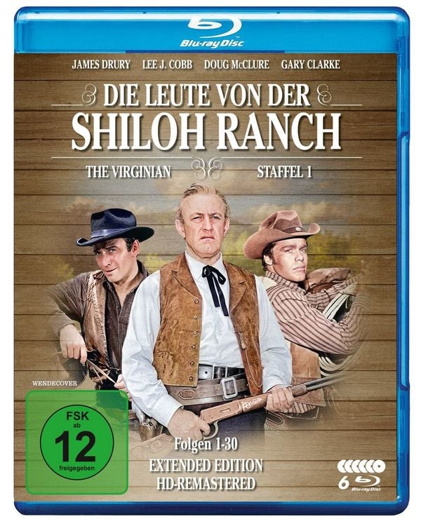 Bild vom Artikel Die Leute von der Shiloh Ranch - Staffel 1 (Neuauflage) (HD-Remastered) [6 BRs] vom Autor James Drury