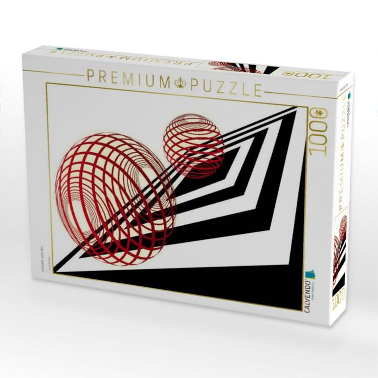 Produktbild: CALVENDO Puzzle SCHWARZ, WEI&szlig;, ROT | 1000 Teile Lege-Gr&ouml;&szlig;e 64x48cm Foto-Puzzle f&uuml;r gl&uuml;ckliche Stunden