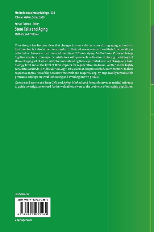Produktbild: Stem Cells and Aging