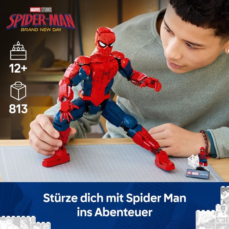 Produktbild: LEGO ǀ Marvel Spider-Man-Figur, Superhelden Modellbau 76346