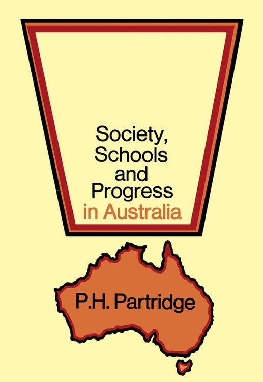 Produktbild: Society, Schools and Progress in Australia