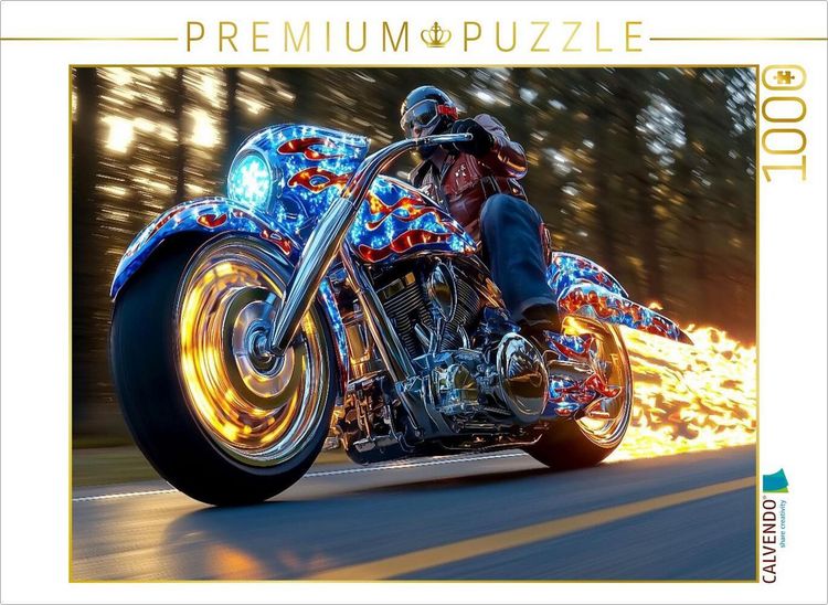 Produktbild: CALVENDO Puzzle Ein Motiv aus dem Kalender Ziro Rider | 1000 Teile Lege-Gr&ouml;&szlig;e 64x48cm Foto-Puzzle f&uuml;r gl&uuml;ckliche Stunden
