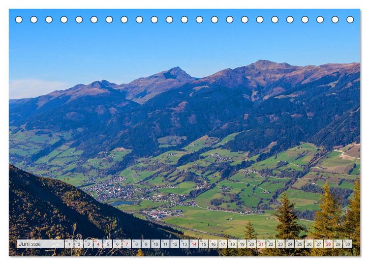 Produktbild: Sch&ouml;ne Gr&uuml;&szlig;e aus Uttendorf (Tischkalender 2026 DIN A5 quer), CALVENDO Monatskalender