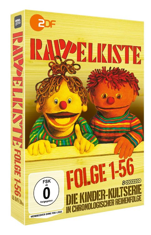 Produktbild: Rappelkiste - Folge 1-56 [8 DVDs]