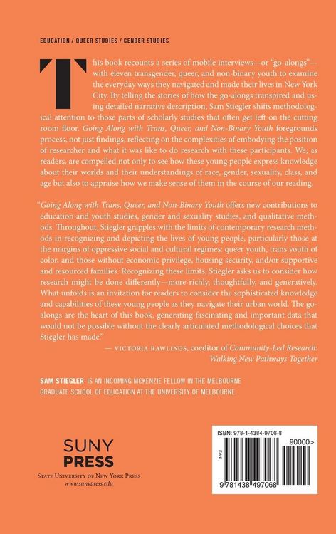 Produktbild: Going Along with Trans, Queer, and Non-Binary Youth