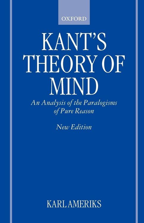 Produktbild: Kant's Theory of Mind