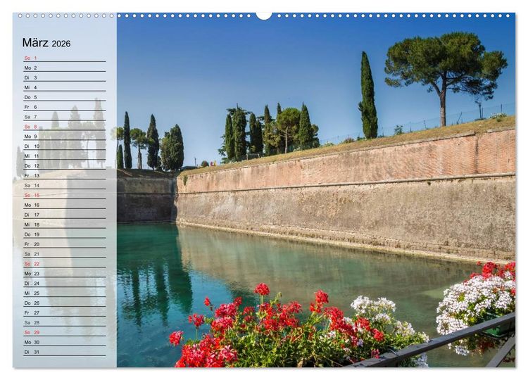 Produktbild: GARDASEE Idyllische Orte (hochwertiger Premium Wandkalender 2026 DIN A2 quer), Kunstdruck in Hochglanz