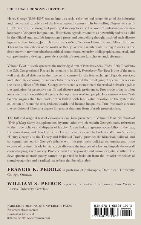 Produktbild: Annotated Works of Henry George