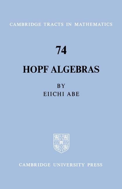 Produktbild: Hopf Algebras
