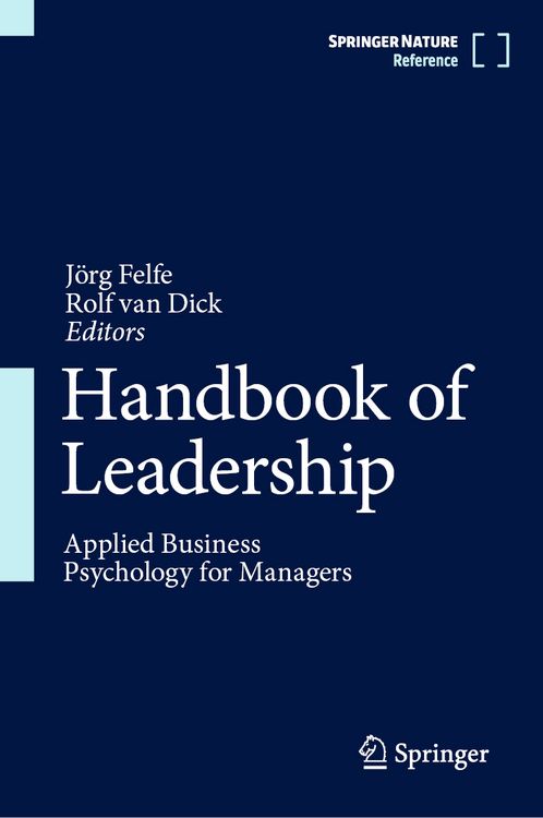 Produktbild: Handbook of Leadership