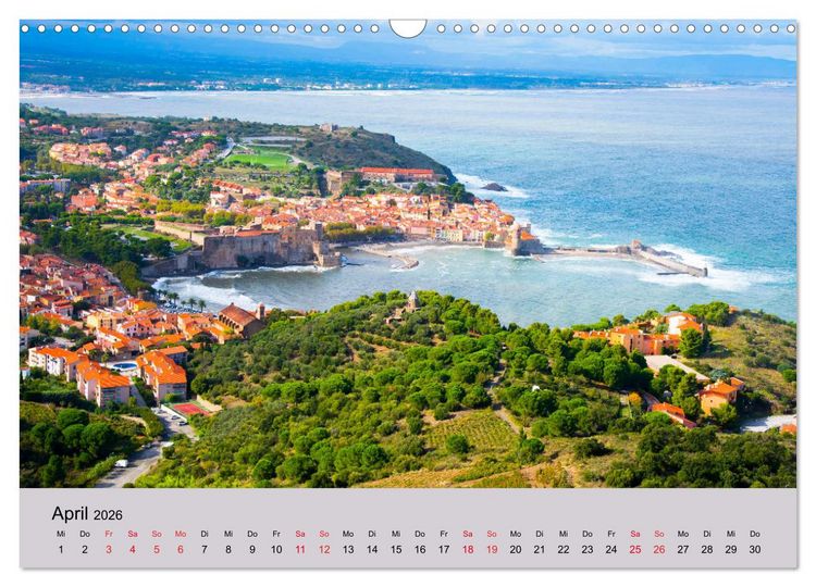 Produktbild: Wundervolles Frankreich (Wandkalender 2026 DIN A3 quer), CALVENDO Monatskalender