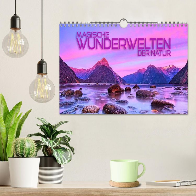 Produktbild: Magische Wunderwelten der Natur (Wandkalender 2026 DIN A4 quer), CALVENDO Monatskalender