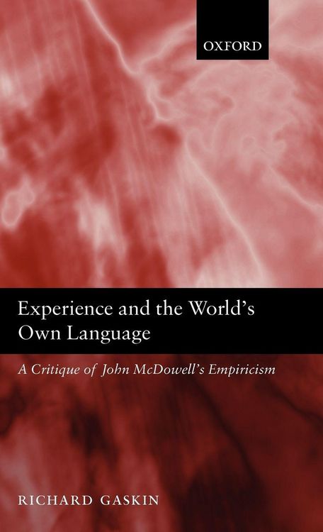 Produktbild: Experience and the World's Own Language