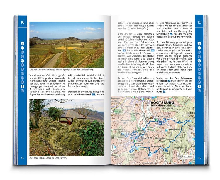 Produktbild: KOMPASS Wanderf&uuml;hrer Schwarzwald S&uuml;d mit Naturpark, Kaiserstuhl und Markgr&auml;flerland, 60 Touren mit Extra-Tourenkarte