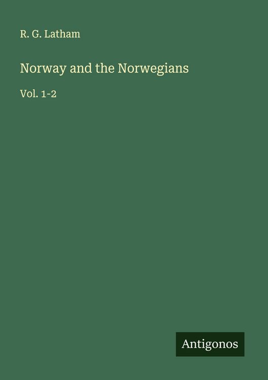 Produktbild: Norway and the Norwegians