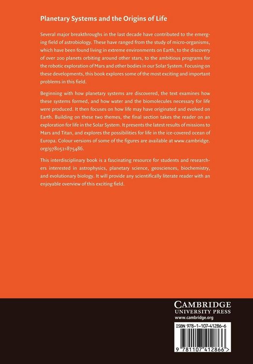 Produktbild: Planetary Systems and the Origin of Life. Edited by Ralph Pudritz, Paul Higgs, Jonathon Stone