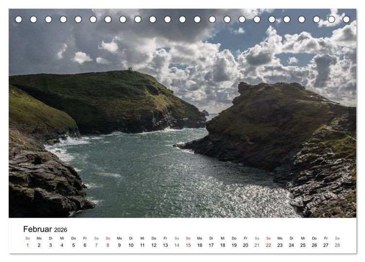 Produktbild: Foto-Momente S&uuml;d-England - Magische Orte (Tischkalender 2026 DIN A5 quer), CALVENDO Monatskalender