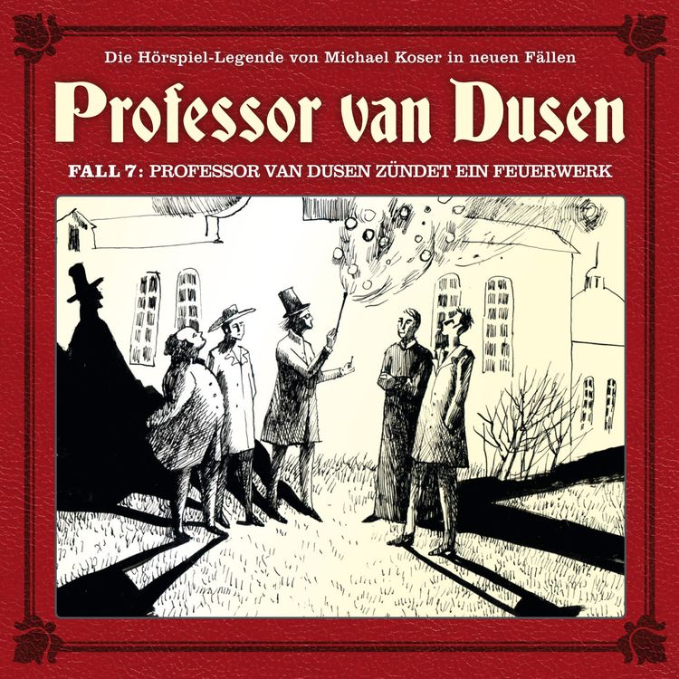 Produktbild: Professor van Dusen z&uuml;ndet ein Feuerwerk