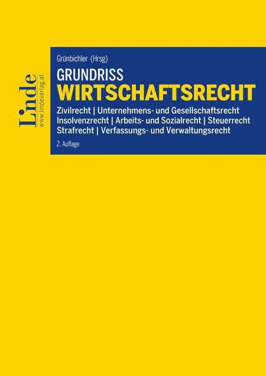 Produktbild: Grundriss Wirtschaftsrecht
